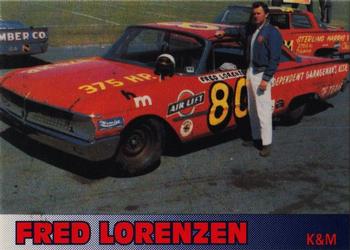 1992 K & M Sports Legends Fred Lorenzen #6 Fred Lorenzen Front