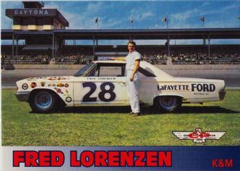 1992 K & M Sports Legends Fred Lorenzen #10 Fred Lorenzen Front