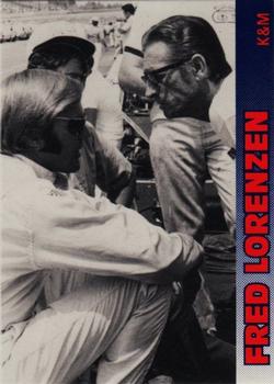 1992 K & M Sports Legends Fred Lorenzen #13 Fred Lorenzen / Ray Fox Front