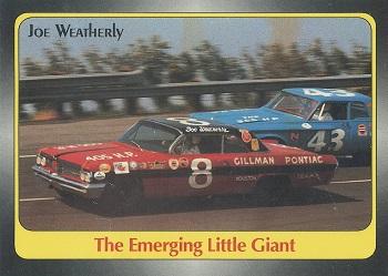 1992 SportStars Racing Collectibles #2 Joe Weatherly Front