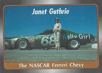 1992 SportStars Racing Collectibles #16 Janet Guthrie Front