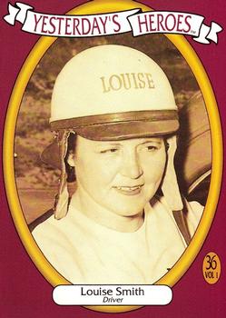1991 Track Pack Yesterday's Heroes #36 Louise Smith Front