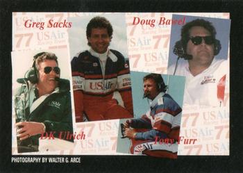 1994 USAir Racing Team #NNO US Air Racing Team Pitstop Back