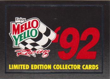 1992 Wheels Mello Yello #1 Cover Front