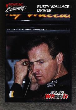 1992 Wheels Pontiac Excitement #2 Rusty Wallace Front