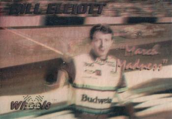 1992 Wheels Holograms #NNO Bill Elliott Front