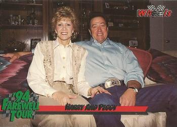 1994 Wheels Harry Gant #31 Harry and Peggy Front
