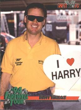 1994 Wheels Harry Gant #73 Rusty Wallace Front