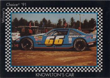 1991 Winner's Choice New England #7 Steve Knowlton's Car Front