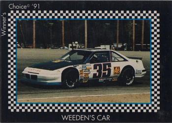 1991 Winner's Choice New England #15 Mike Weeden's Car Front
