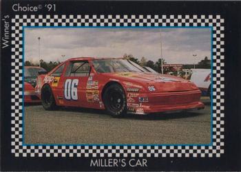 1991 Winner's Choice New England #31 Rick Miller's Car Front