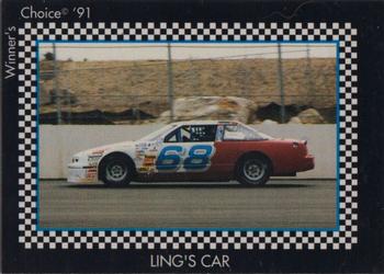 1991 Winner's Choice New England #35 Donny Ling, Jr.'s Car Front