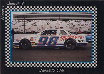1991 Winner's Choice New England #39 Ron Lamell, Jr.'s Car Front
