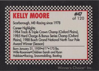 1991 Winner's Choice New England #47 Kelly Moore Back