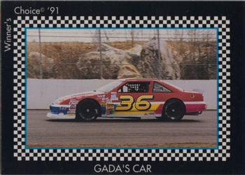 1991 Winner's Choice New England #50 Bobby Gada's Car Front