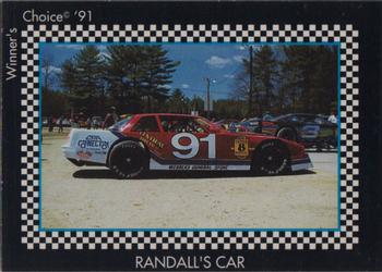 1991 Winner's Choice New England #58 Bob Randall's Car Front
