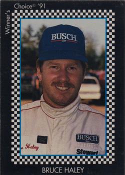 1991 Winner's Choice New England #75 Bruce Haley Front