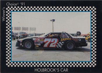 1991 Winner's Choice New England #95 Billy Holbrook's Car Front