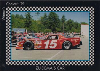 1991 Winner's Choice New England #109 Jeff Zuidema's Car Front