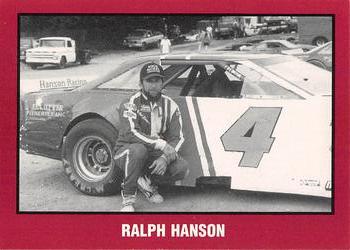 1992 Winner's Choice Mainiac #4 Ralph Hanson Front