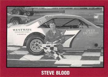 1992 Winner's Choice Mainiac #16 Steve Blood Front