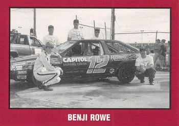 1992 Winner's Choice Mainiac #29 Benji Rowe Front