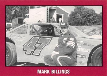 1992 Winner's Choice Mainiac #47 Mark Billings Front