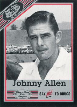 1989 Winners Circle #39 Johnny Allen Front