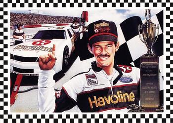1992 Coyote Card Company Rookies #9 Davey Allison Front
