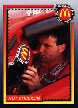 1992 Maxx McDonald's Racing Team Debut #NNO Hut Stricklin Front