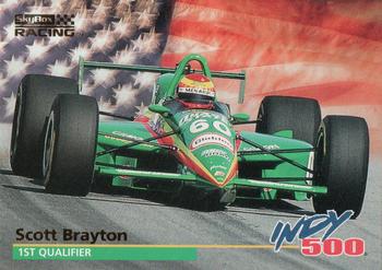1996 SkyBox Indy 500 #10 Scott Brayton Front