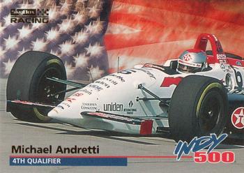 1996 SkyBox Indy 500 #13 Michael Andretti Front