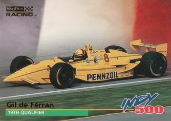 1996 SkyBox Indy 500 #28 Gil de Ferran Front