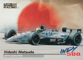 1996 SkyBox Indy 500 #29 Hideshi Matsuda Front