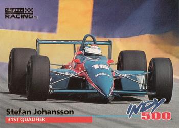 1996 SkyBox Indy 500 #40 Stefan Johansson Front