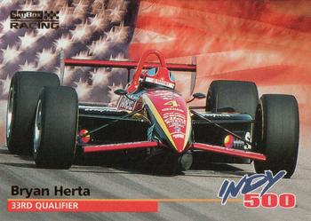 1996 SkyBox Indy 500 #42 Bryan Herta Front