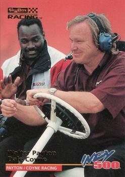 1996 SkyBox Indy 500 #54 Walter Payton / Dale Coyne Front