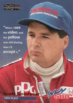 1996 SkyBox Indy 500 #68 Scott Goodyear Front