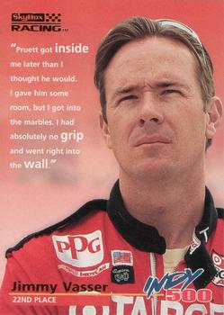 1996 SkyBox Indy 500 #76 Jimmy Vasser Front