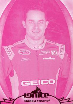 2012 Press Pass Ignite - Color Proof Magenta #26 Casey Mears Front