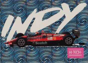 1993 Hi-Tech Indy - Checkered Flag Finishers #SP4 Eddie Cheever Front
