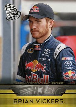 2012 Press Pass - Gold #35 Brian Vickers Front