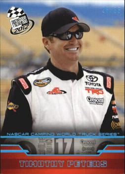 2012 Press Pass #60 Timothy Peters Front