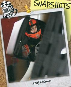 2012 Press Pass - Snapshots #SS 23 Joey Logano Front