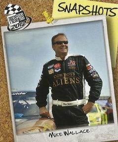 2012 Press Pass - Snapshots #SS 50 Mike Wallace Front