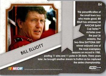 2012 Press Pass Fanfare - Holofoil Die Cuts #84 Bill Elliott Back