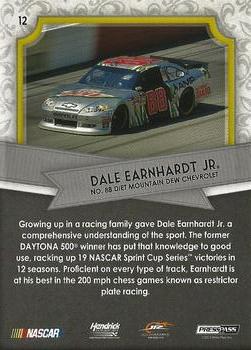 2012 Press Pass Fanfare - Diamond #12 Dale Earnhardt Jr. Back