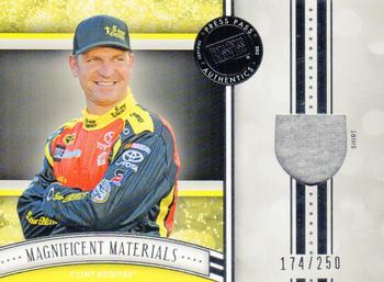 2012 Press Pass Fanfare - Magnificent Materials Silver #MM-CB Clint Bowyer Front