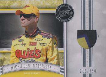 2012 Press Pass Fanfare - Magnificent Materials Silver #MM-DB Dave Blaney Front