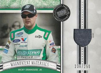 2012 Press Pass Fanfare - Magnificent Materials Silver #MM-RS2 Ricky Stenhouse Jr. Front